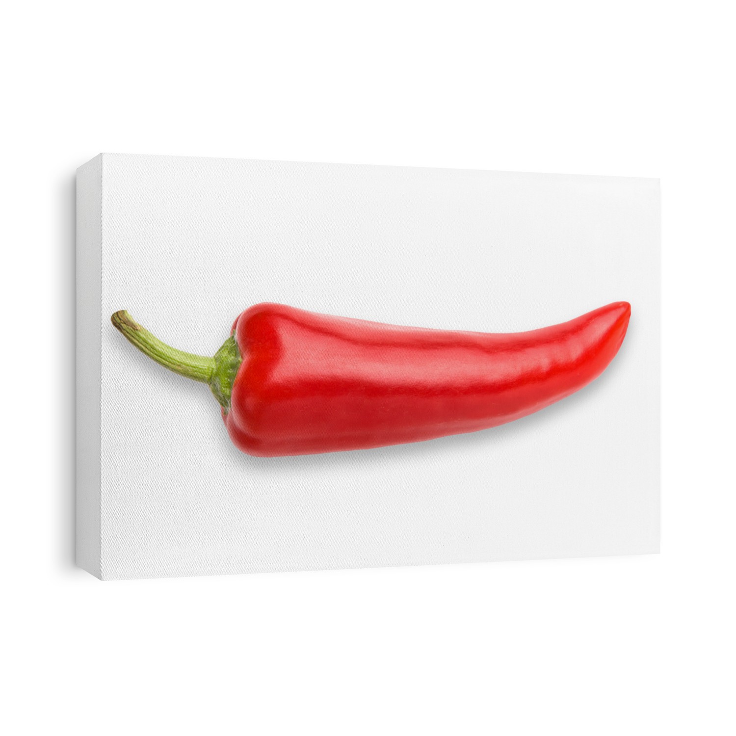 Red Chili Pepper on white (includes clipping path)